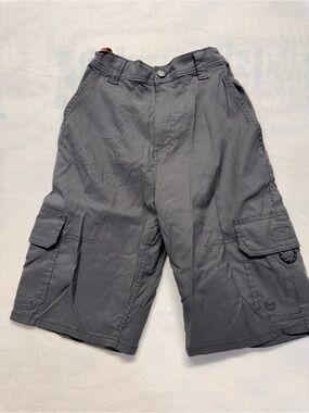 Unk Gray Cargo Shorts for Kids
